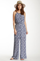 Thumbnail for your product : Romeo & Juliet Couture Printed Pleated Jumpsuit