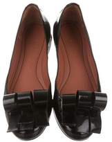 Thumbnail for your product : Sonia Rykiel Embellished Patent Leather Flats w/ Tags