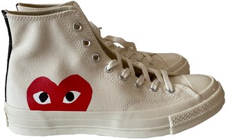 comme des garçons play women's chuck taylor 1970s sneakers