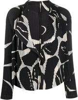 Thumbnail for your product : Issey Miyake Patterned Pleated Jacket