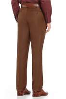 Thumbnail for your product : Roundtree & Yorke Big & Tall Travel Smart Ultimate Comfort Classic Fit Pleat Front Non-Iron Twill Dress Pants