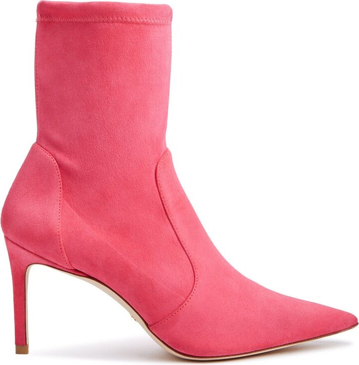Stuart Weitzman Women's Pink Boots | ShopStyle