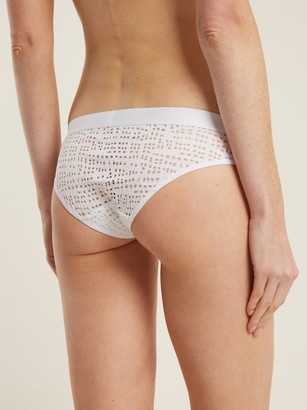 Negative Underwear Essaouira Mesh Briefs - White