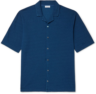 sunspel camp collar shirt