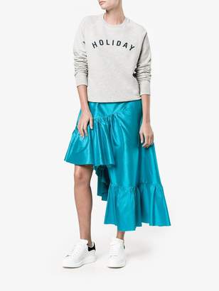 Marques Almeida tiered asymmetric skirt