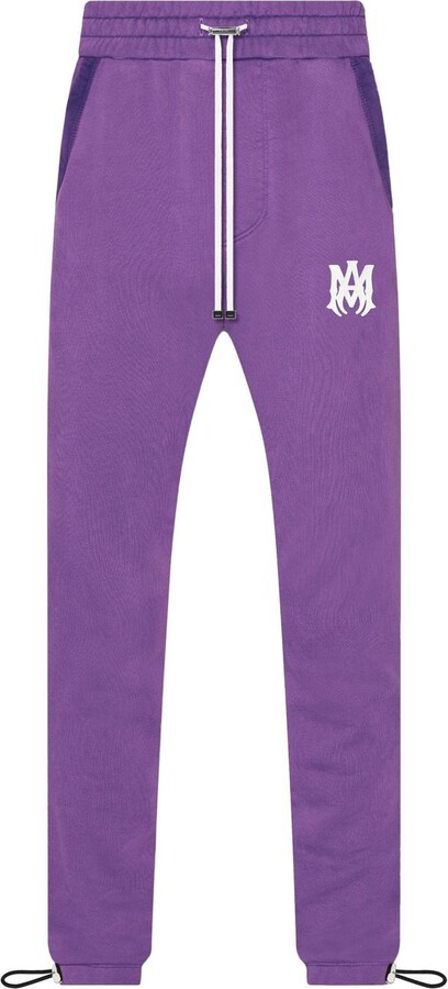 Purple Brand Paint Over Jacquard Monogram Jean | The Webster