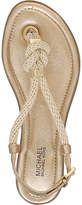 Thumbnail for your product : MICHAEL Michael Kors Holly leather and rope sandals