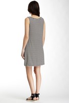 Thumbnail for your product : Max Studio Mitered Stripe Trim Dress