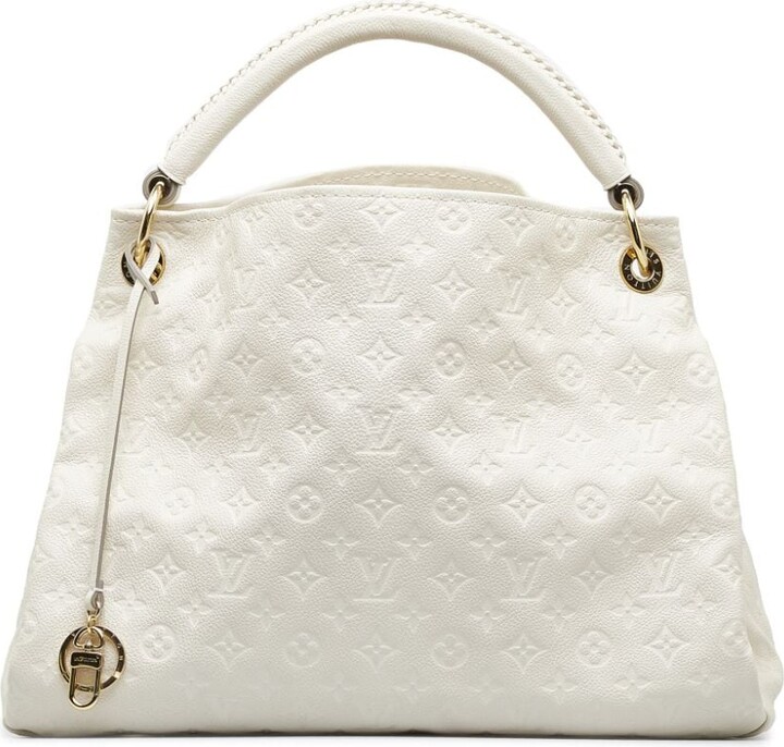 Louis Vuitton Nova Check White Shopper Tote Bag 824bur40