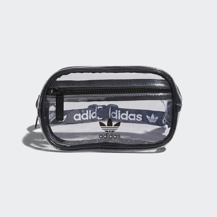 adidas Clear Waist Pack Black ShopStyle Bags