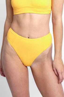 Vitamin A Sunflower Sienna High Waist Bikini Bottom