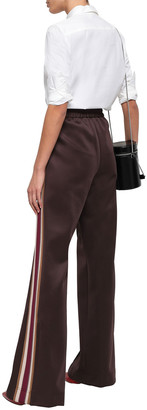 Marc Jacobs Woven-trimmed Stretch-jersey Track Pants