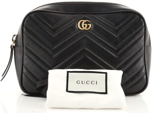 Gucci GG Marmont Square Belt bag Matelasse Leather 110 - ShopStyle