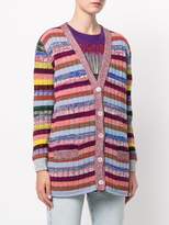 Thumbnail for your product : Gucci Tiger Card print reversible cardigan
