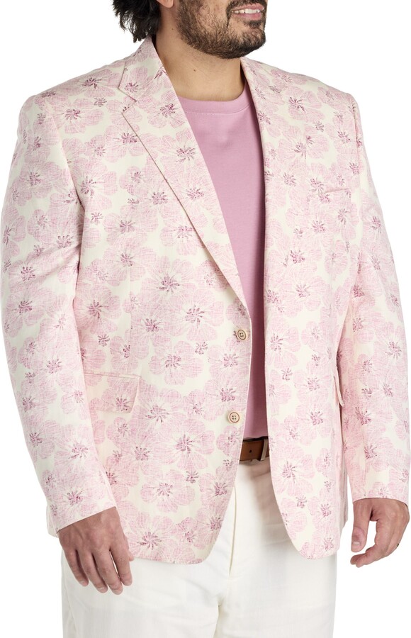 Tallia Big & Tall Floral Sport Coat