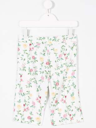 Floral Print Trousers