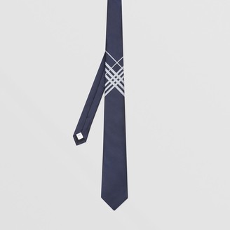 Burberry Classic Cut Check Silk Jacquard Tie