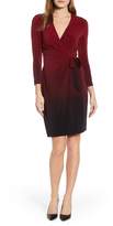 Thumbnail for your product : Anne Klein Camille Dot Faux Wrap Dress