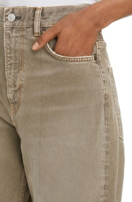 Acne Studios 2022 Dust Devil High Waist Wide Leg Organic Cotton Jeans