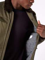Thumbnail for your product : Linea Men's Northwood Faux Fur Collar A1 Bomber Jacket