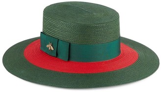 Gucci Alba Straw Hat