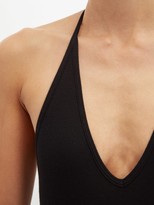 Thumbnail for your product : ATM - Halterneck Jersey Bodysuit - Black
