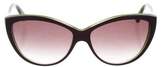 Thumbnail for your product : Alexander McQueen Oversize Cat-Eye Sunglasses