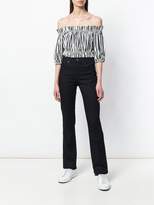 Thumbnail for your product : Emporio Armani flared high-waisted jeans