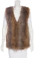 Thumbnail for your product : Halston Faux Fur Vest