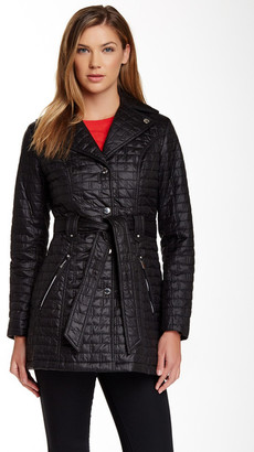 Laundry by Shelli Segal Laundry Quilted Trench Coat