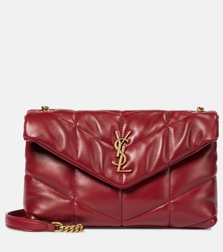 Saint Laurent Toy Loulou Quilted Leather Crossbody Bag