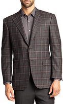 Thumbnail for your product : Canali Plaid Wool Sportcoat