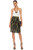 Thumbnail for your product : M Missoni Diamond Print Silk Skirt