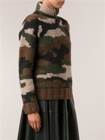 Thumbnail for your product : Nlst Camouflage Hand Knit Sweater