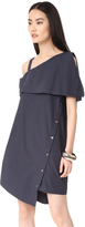 Thumbnail for your product : Clu Asymmetrical Off the Shoulder Dress