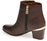 Thumbnail for your product : Isaac Mizrahi New York 'Justice' Leather Pointy Toe Bootie (Women)