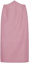 Thumbnail for your product : Gucci Cotton viscose faille skirt