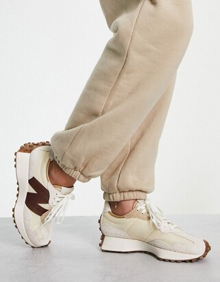 ASOS DESIGN sneakers in stone with chunky sole | ASOS