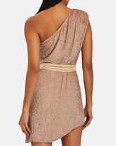 Thumbnail for your product : retrofete Ella One-Shoulder Sequin Dress