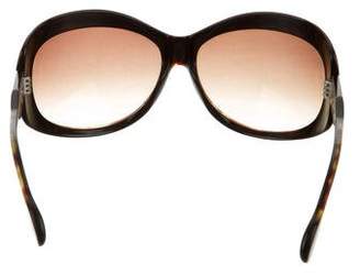 Dita Tortoiseshell Oversize Sunglasses