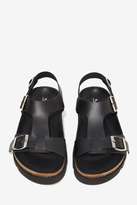 Thumbnail for your product : Sixty Seven Neva Leather Sandal