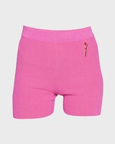 Thumbnail for your product : Jacquemus Pralu Rib Knit Shorts