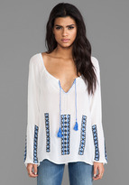 Thumbnail for your product : Rory Beca Ari Embroidered Blouse