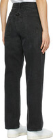 Thumbnail for your product : AGOLDE Black Criss Cross Upsized Jeans