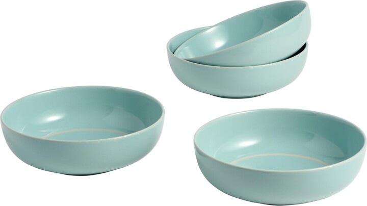 Tilly Ramsay x Royal Doulton Bowl Set 17cm 6.7in Blue Set of 4, Microwave/Dishwasher-safe