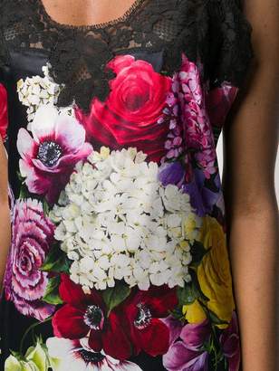 Dolce & Gabbana printed slip dress