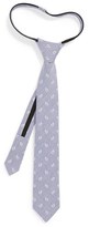 Thumbnail for your product : Nordstrom Paisley Chambray Zip Tie (Little Boys)