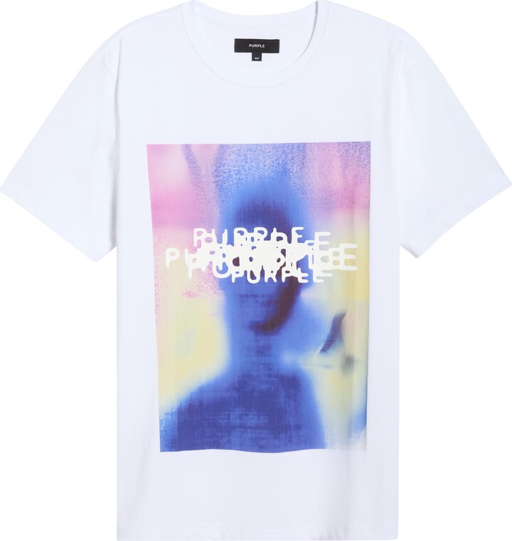 Purple Brand Clean Cotton Jersey Graphic T-Shirt
