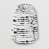Thumbnail for your product : Burberry Watercolour Print ECONYL Hooded Parka