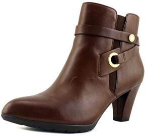Anne Klein Womens Chelsey Leather Closed Toe Ankle Fashion Boots